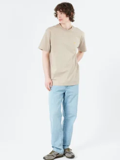 Carhartt WIP - S/S Chase T-Shirt in Dusky Beige