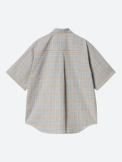 Carhartt WIP - S/S Niven Shirt in Wall and Wax