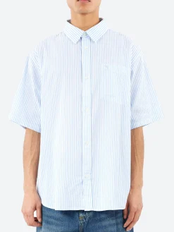 Carhartt WIP - S/S Phelps Shirt in Bluebird