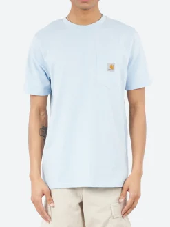 Carhartt WIP - S/S Pocket T-Shirt in Sky