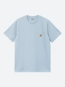 Carhartt WIP - S/S Pocket T-Shirt in Sky