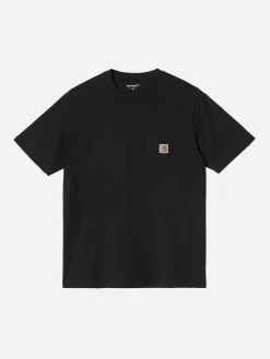 Carhartt WIP - S/S Pocket T-Shirt in Black