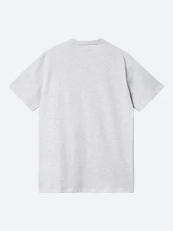 Carhartt WIP - S/S Pocket T-Shirt in Ash Heather