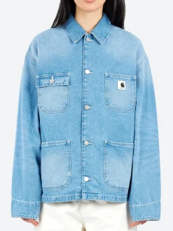 Carhartt WIP - W' OG Michigan Coat in Blue Light True