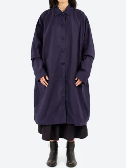 Casey Casey - 2 Pcs Coat in Navy