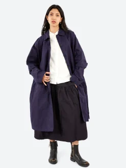 Casey Casey - 2 Pcs Coat in Navy
