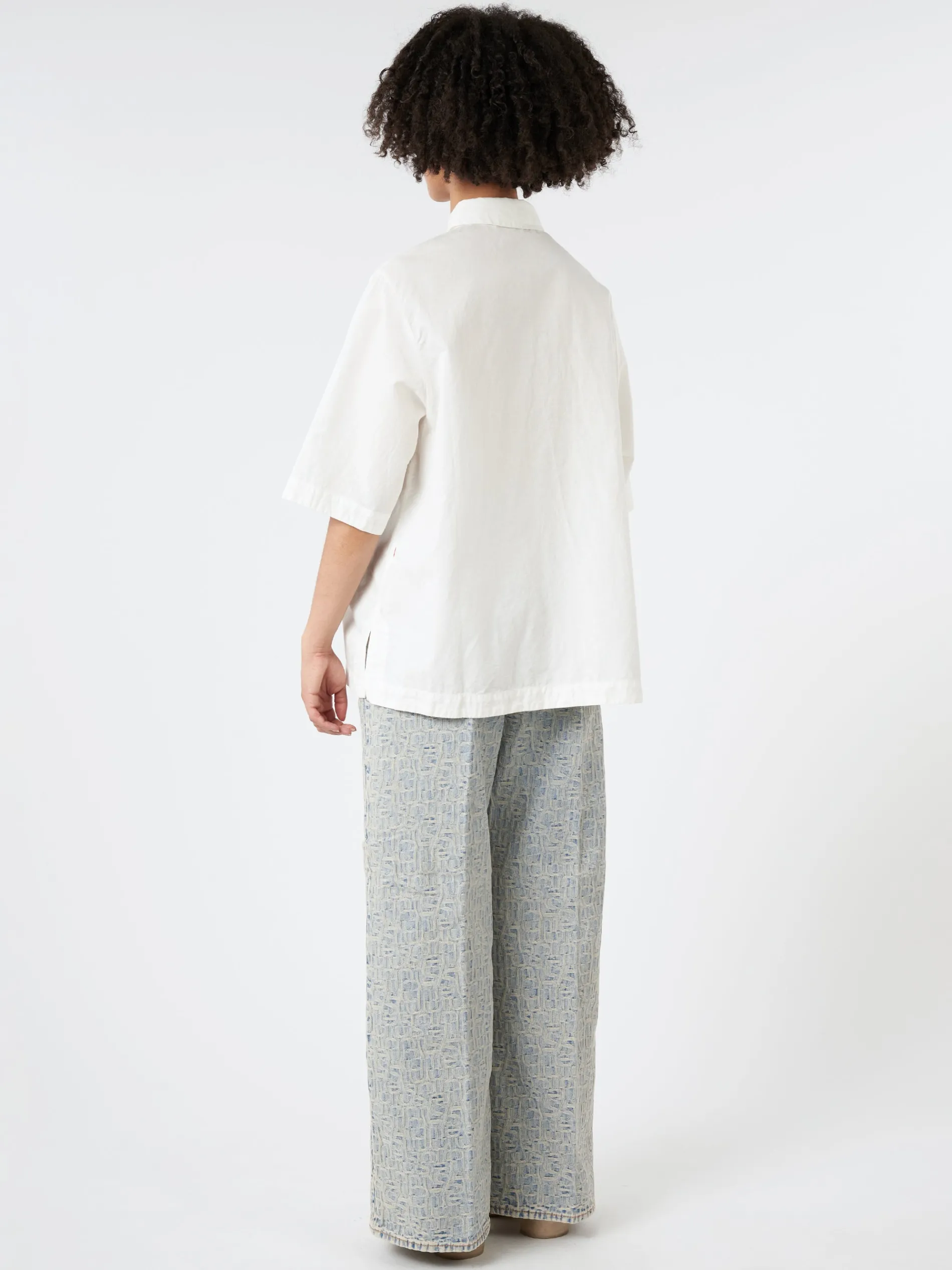 Casey Casey - Atolless Shirt in Off White