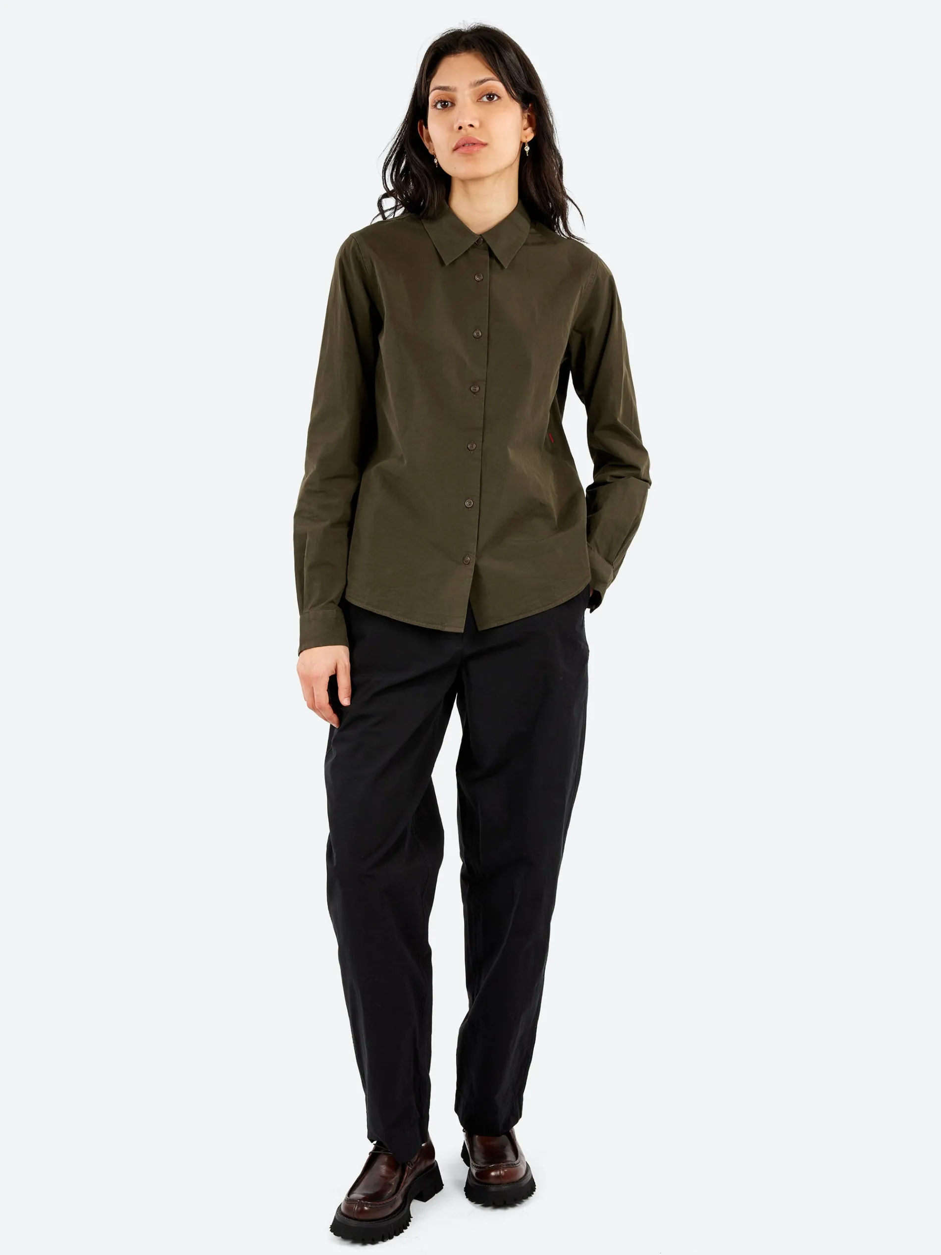 Casey Casey - Chloe Shirt in Khaki