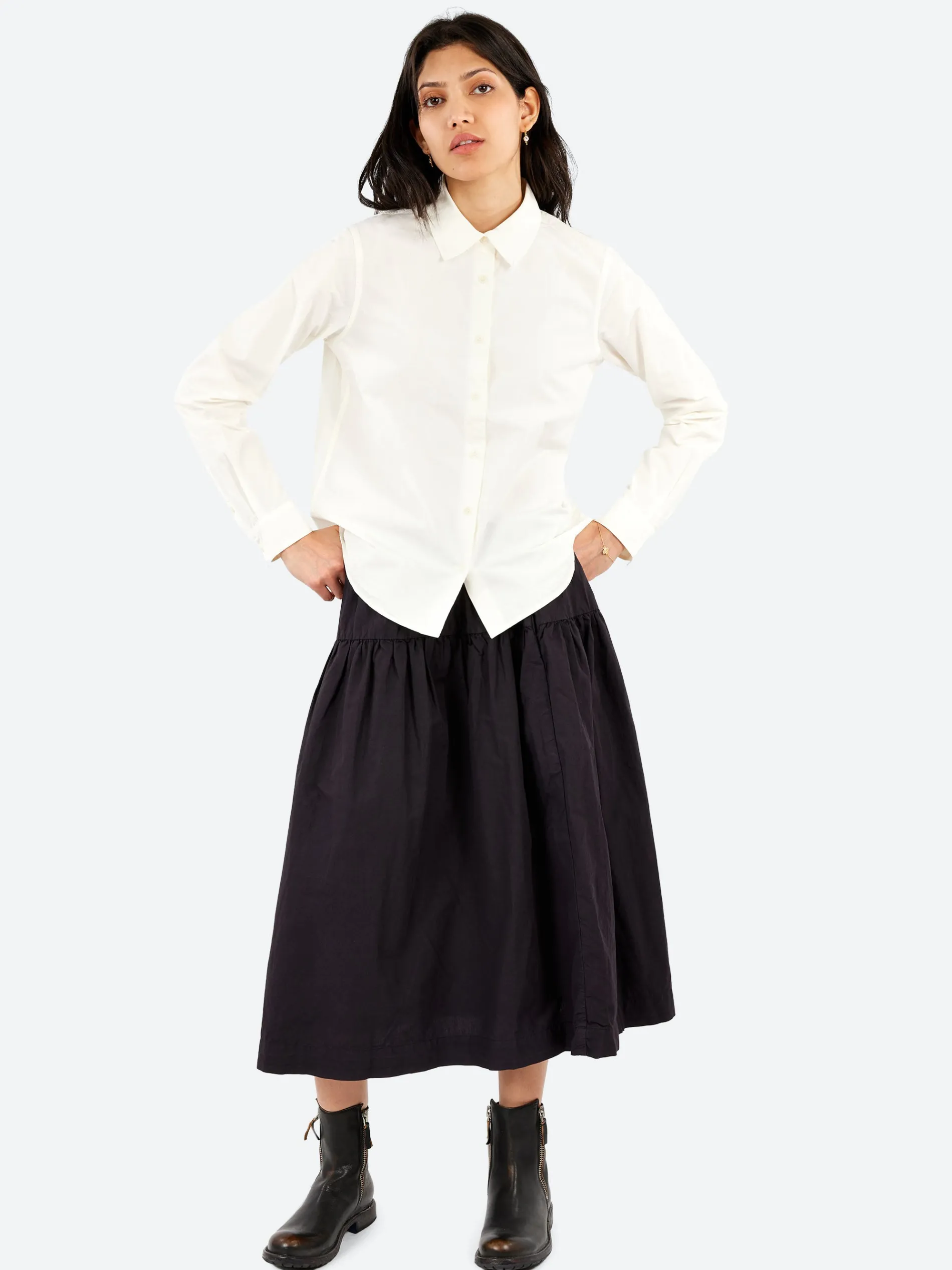 Casey Casey - Chloe Shirt in Off White