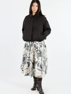 Casey Casey - Double Rideau Skirt in Grey