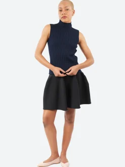 CFCL - Portrait Sleeveless Top in Navy