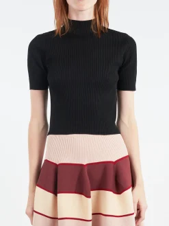 CFCL - Portrait Top in Black