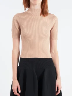 CFCL - Portrait Top in Pink Beige