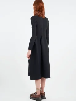 CFCL - Pottery Long Sleeve Dress in Black
