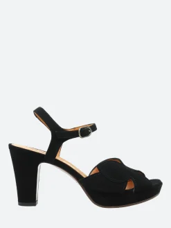 Chie Mihara - Ebisa Sandals in Black Ante