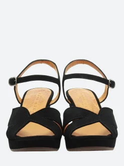 Chie Mihara - Ebisa Sandals in Black Ante