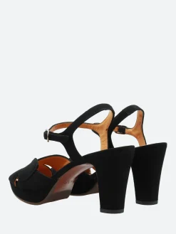 Chie Mihara - Ebisa Sandals in Black Ante