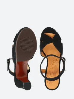 Chie Mihara - Ebisa Sandals in Black Ante
