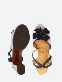 Chie Mihara - Kaski Platform Sandal in Lavanda Jeep