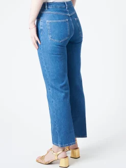 Chloé Stora - Ricil Jean in Bleu Moyen (Medium Blue)