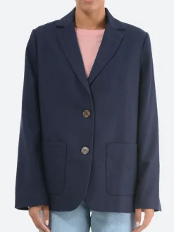 Chloe Stora - Vanda Blazer in Marine