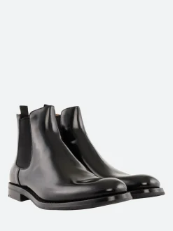 Church's - Monmouth in Black Polished Binder