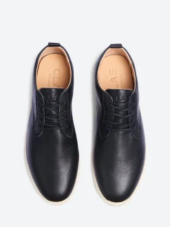 CLAE - Ellington Leather in Black Milled Tumbled