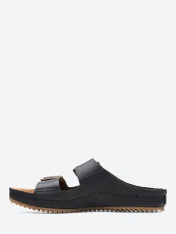 Clarks - Brookleigh Sun in Black Leather