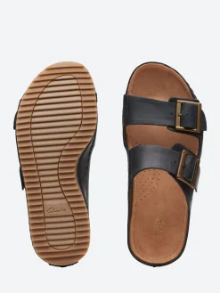 Clarks - Brookleigh Sun in Black Leather