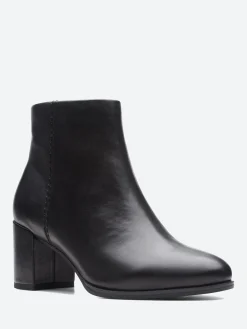 Clarks - Freva55 Zip Ankle Boot in Black