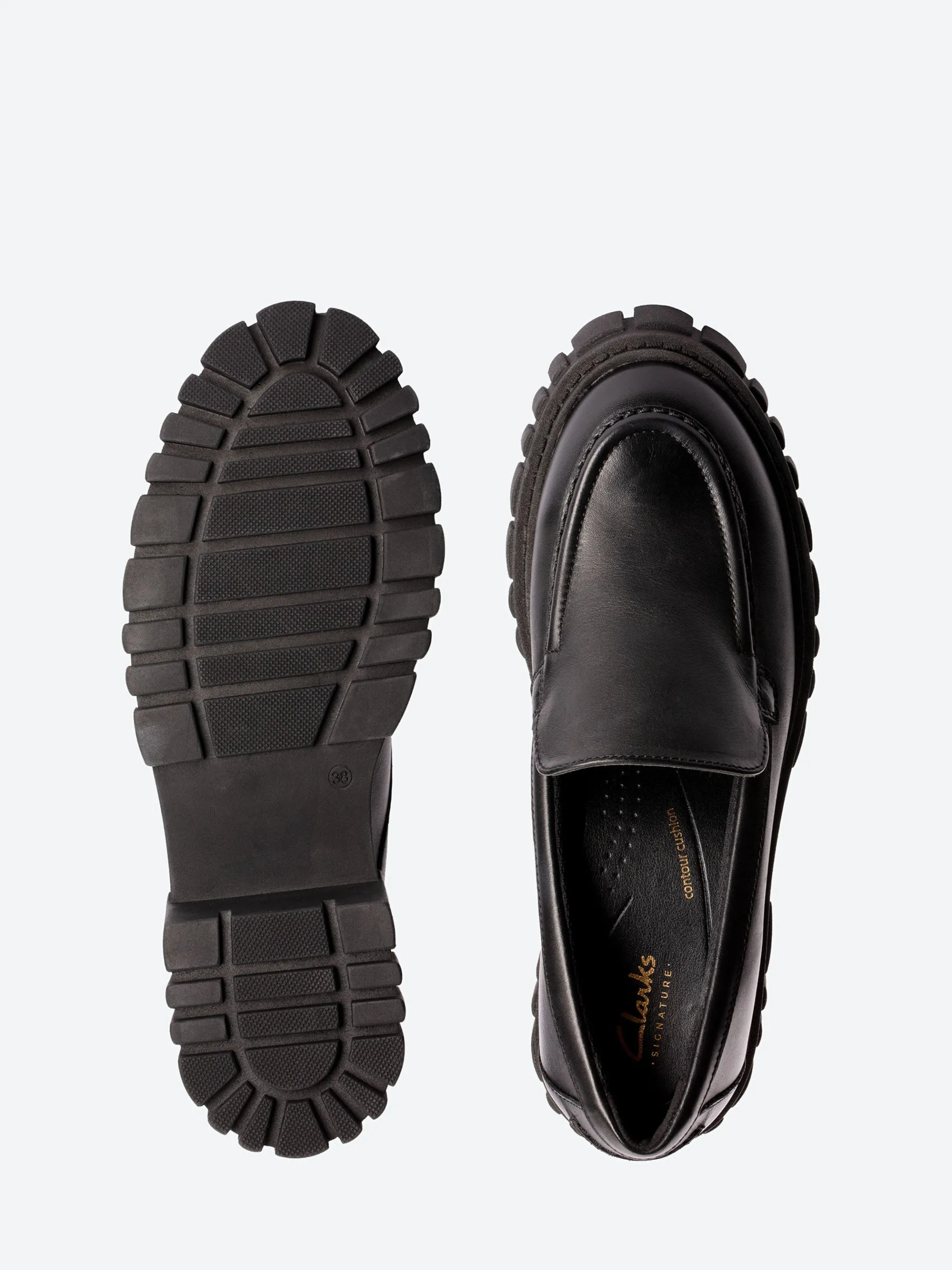 Clarks - Page Loafer in Black