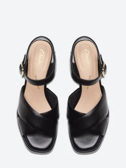 Clarks - Ritzy75 Rae in Black Leather