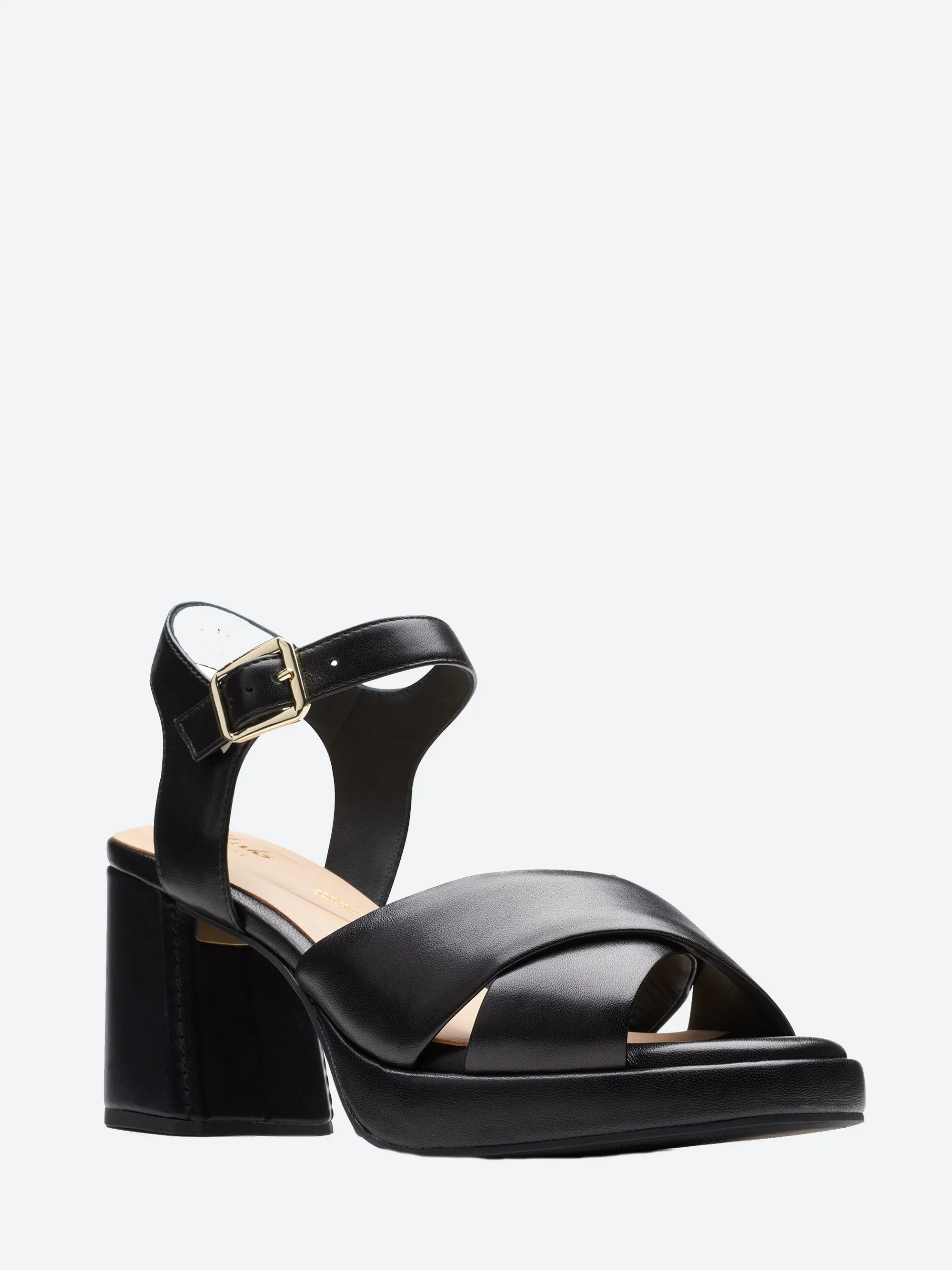 Clarks - Ritzy75 Rae in Black Leather