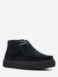 Clarks - Torhill Hi in Black Suede