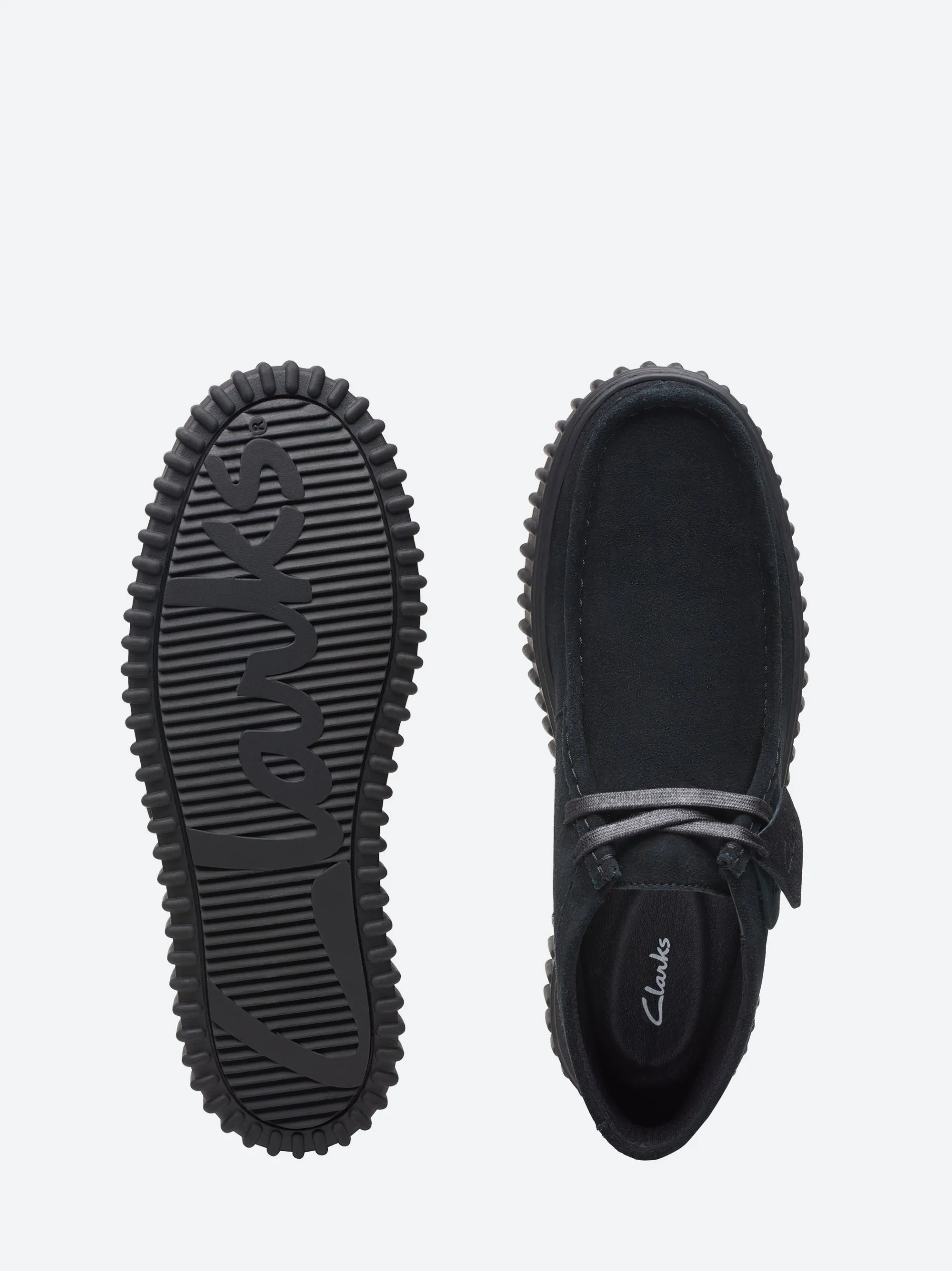 Clarks - Torhill Hi in Black Suede