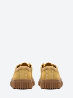 Clarks - Torhill Lo in Golden Tan Suede