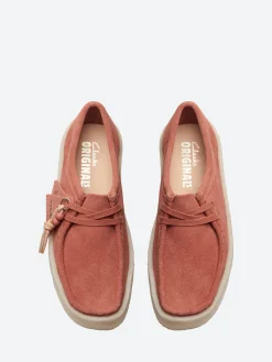 Clarks - Women's Wallabee Cup in Terracotta Suede