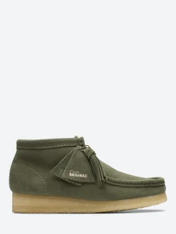 Clarks Originals - Wallabee Boot in Khaki and Green