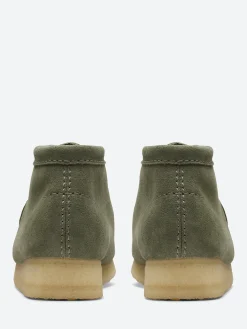 Clarks Originals - Wallabee Boot in Khaki and Green