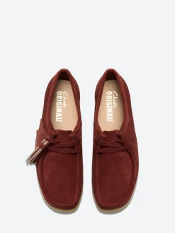 Clarks Originals - Wallabee in Deep Red Suede