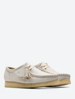Clarks Originals - Women's Wallabee in White Leather