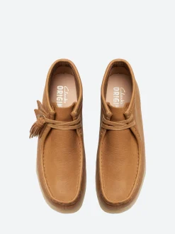 Clarks Originals - Women's Wallabee Boot in Mid Tan Leather