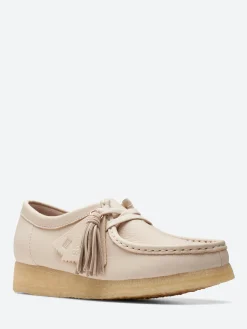 Clarks Originals - Women's Wallabee in Beige Leather