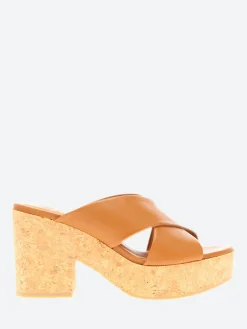 Coclico - Bing Wedge in Cuoio Leather