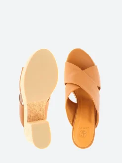 Coclico - Bing Wedge in Cuoio Leather
