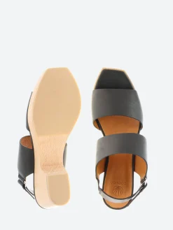 Coclico - Mini Clog in Black Leather