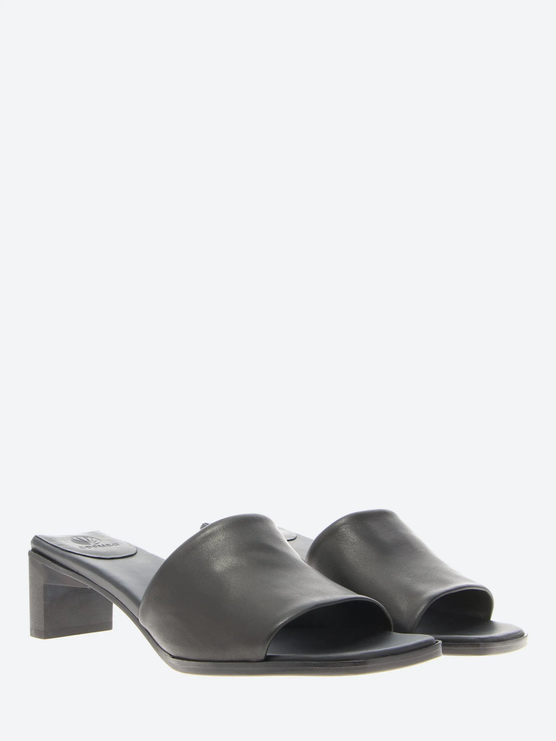 Coclico - Nouveau Heel in Black Leather