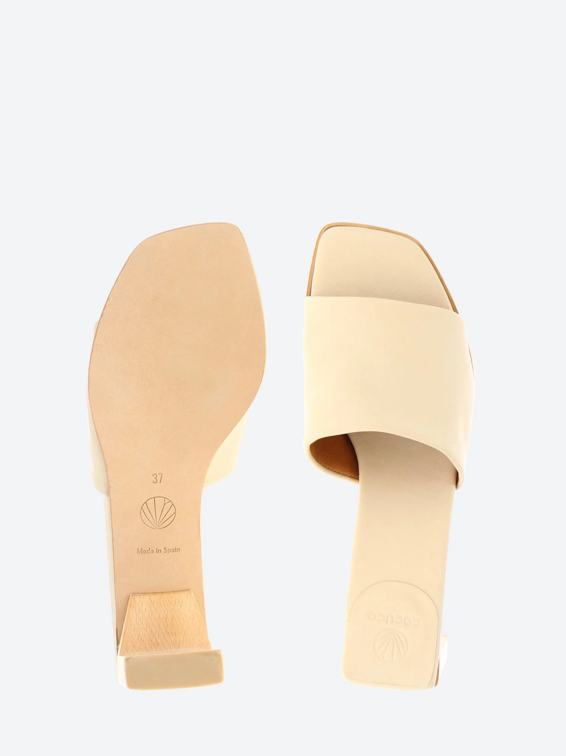 Coclico - Nouveau Heel in Latte Leather