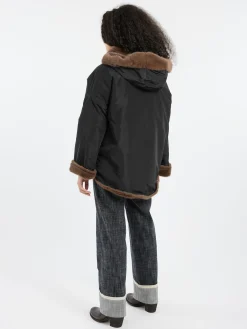 collection PRIVÉE? - RY8010 Jacket in Black and Brown