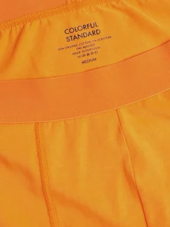 Colorful Standard - Classic Organic Boxer Briefs in Orange Sunny